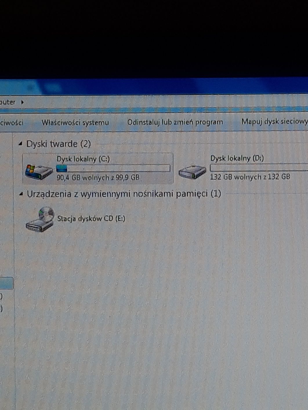 Komputer inter Core win7