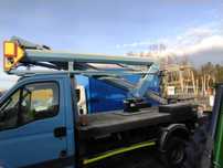Podnośnik koszowy zwyżka Nifty 160 na Iveco Daily 2008r