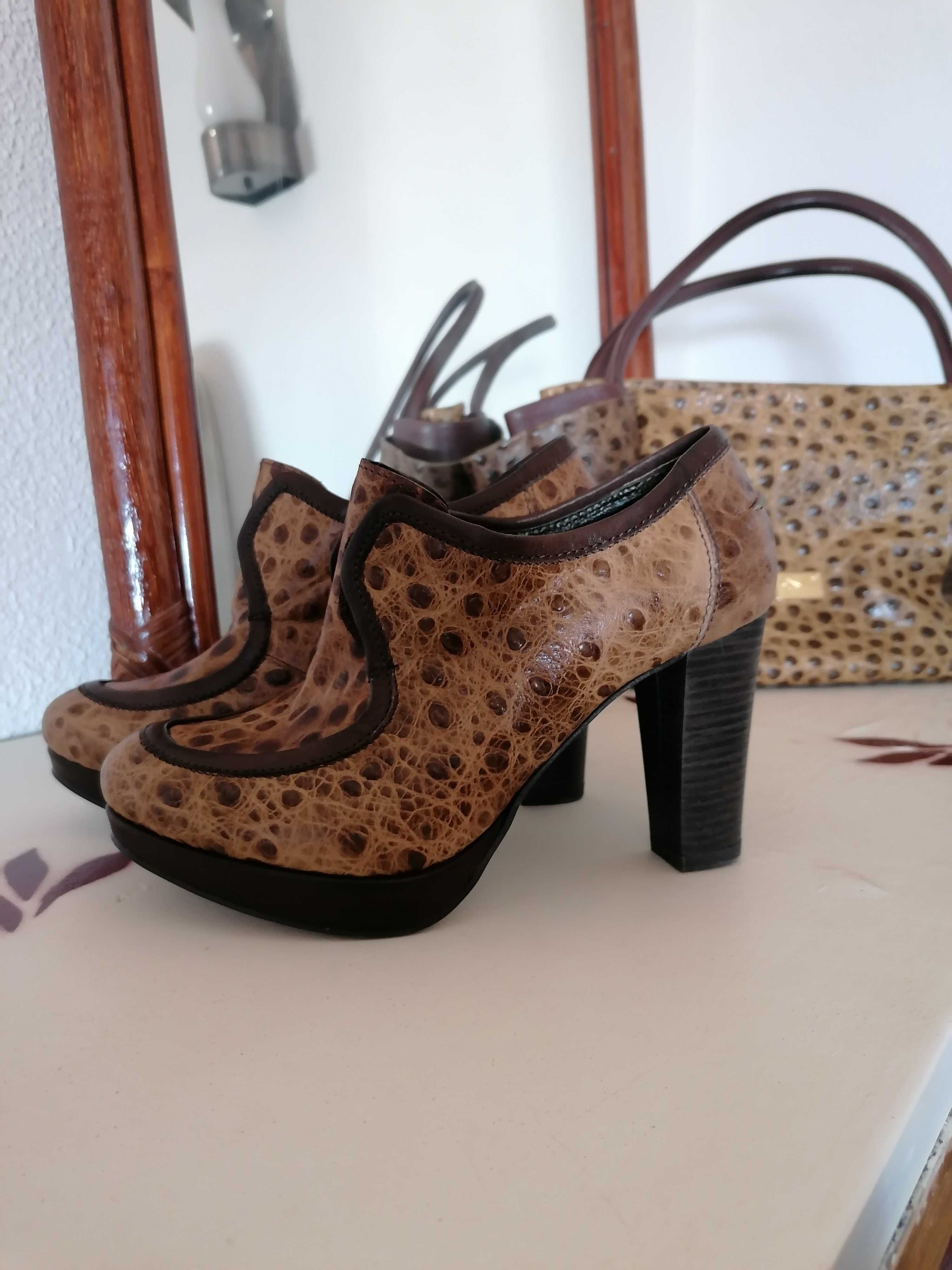 Mala e sapatos crocodilo Dona V