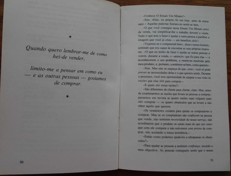 O Técnico de Vendas (Um Minuto) de Spencer Johnson e Latrry Wilson