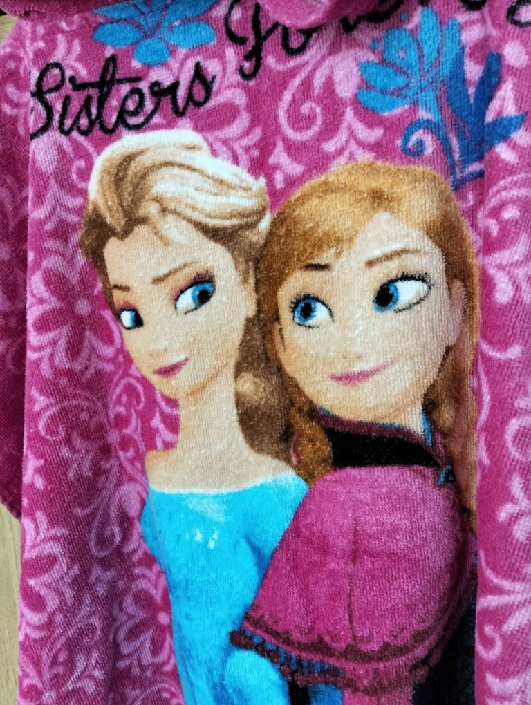 Ręcznik ponczo z kapturem Frozen