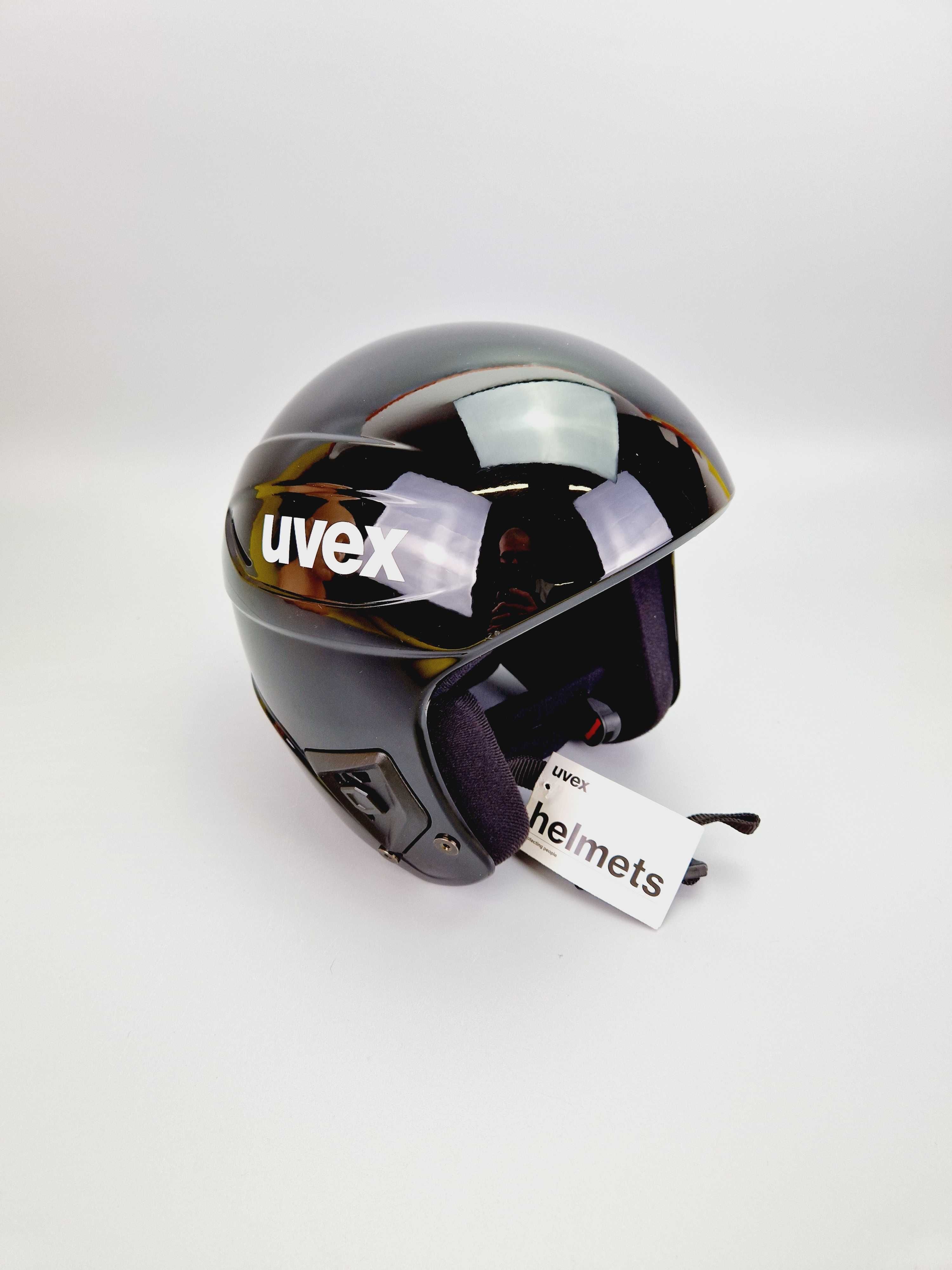 Kask na Narty Snowboard UVEX RACE+ XS 51-52 cm czarny