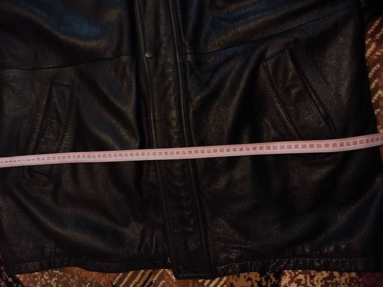 Зимова чоловіча шкіряна куртка Wilda Genuine Leather | США | Size L