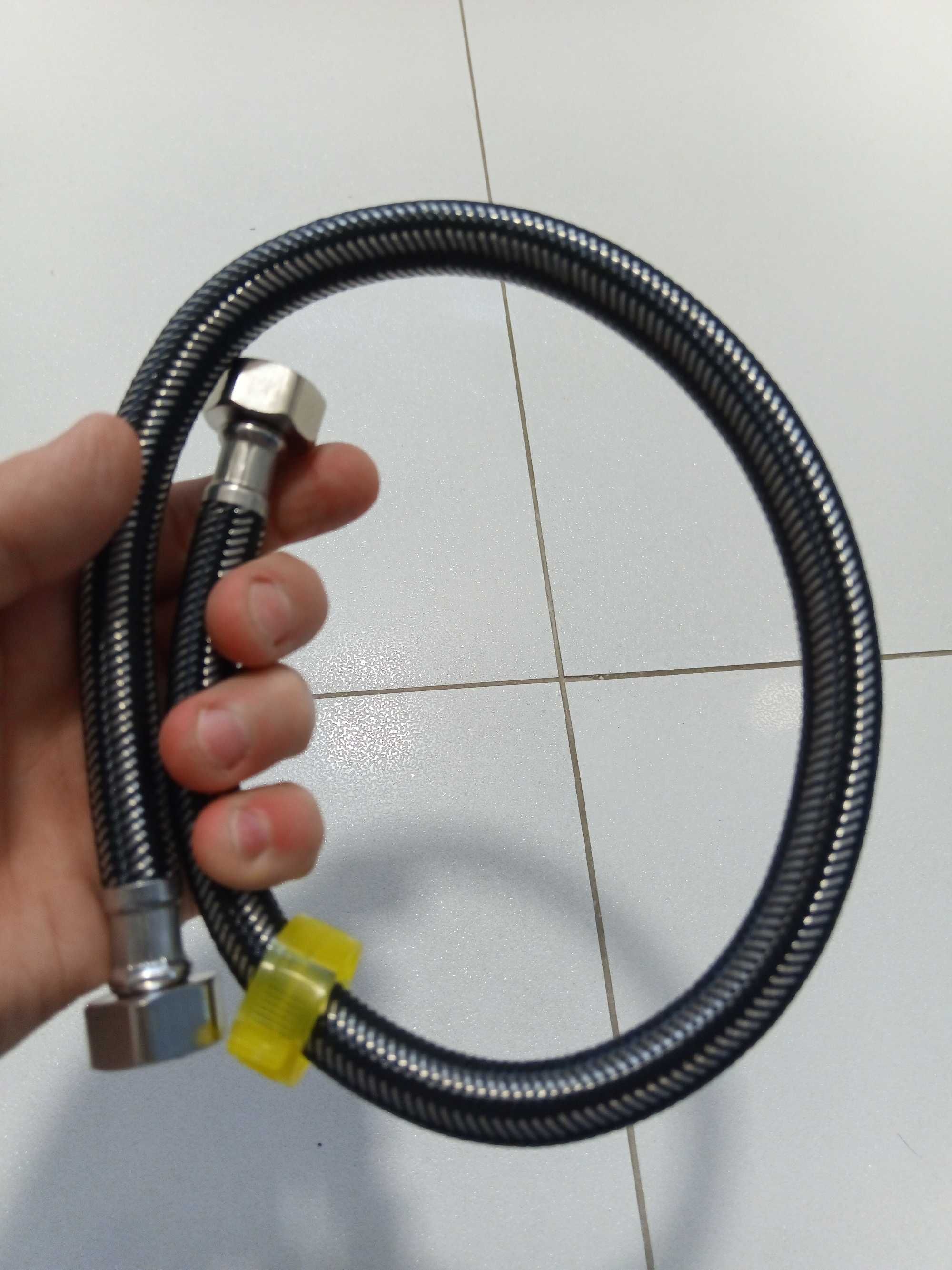 Wężyk hydrauliczny 3/4 na 3/4 / wąż do baterii / 60 cm/DARMOWA DOSTAWA