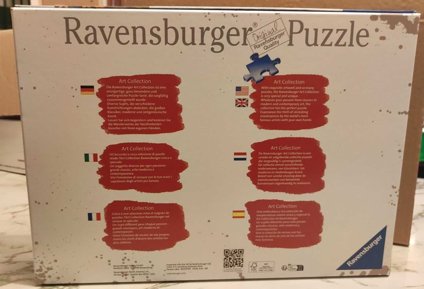 Puzzle Ravensburger Art Arearea 1000 Peças