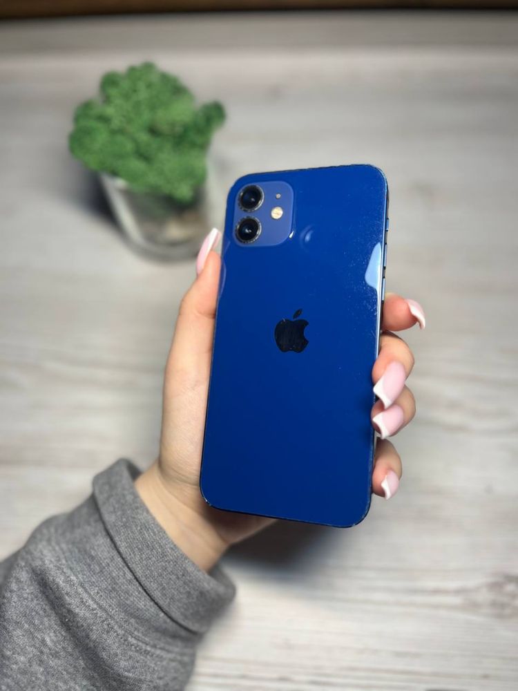 (335$) Apple Айфон/Iphone 12 128gb Blue Неверлок АКБ:89%