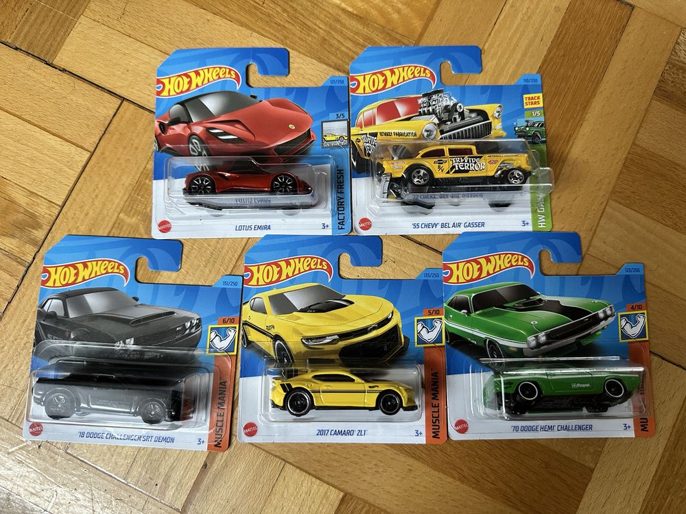 2. Hot wheels 2023 dodge camaro lotus chevy