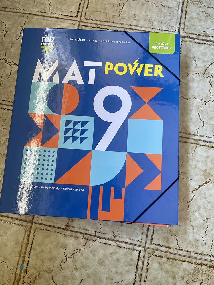Mat Power 9: Manual do professor + Dossier