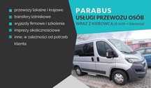 wynajem busa z kierowcą przewóz osób Transport  9 osób TAXI
