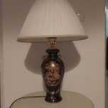 Lampka z chińskiej porcelany
