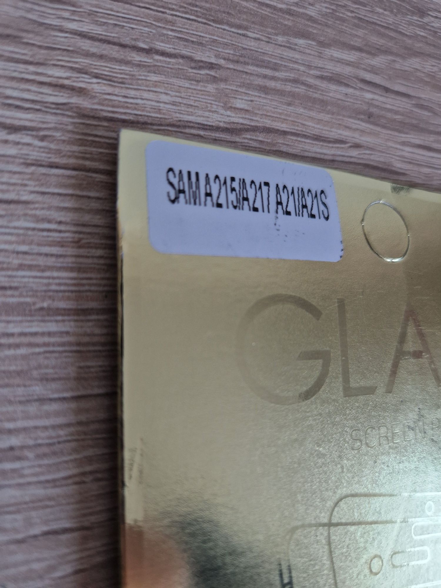 Glass Gold Hartowane szkło do SAMSUNG GALAXY A21/A21S