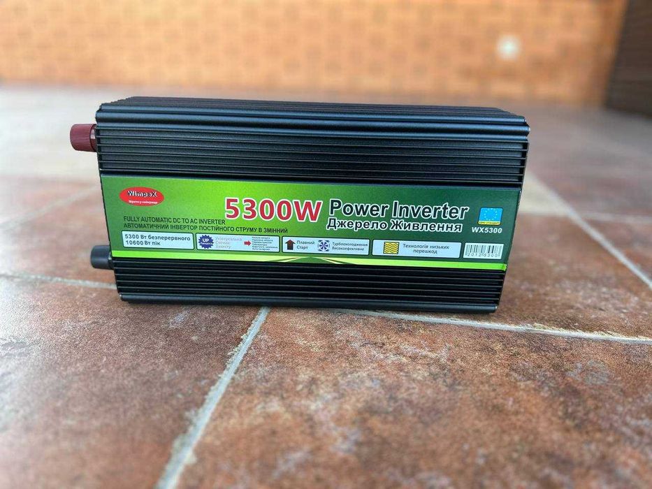 Автомобильный преобразователь Wimpex напряжения 24-220V 5300W Инвертор