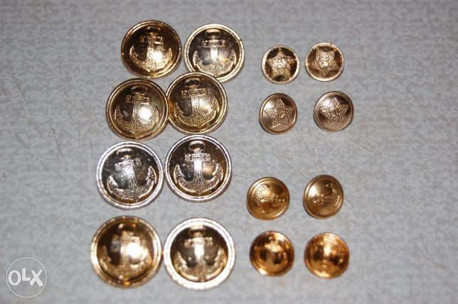 Пуговицы военные ретро