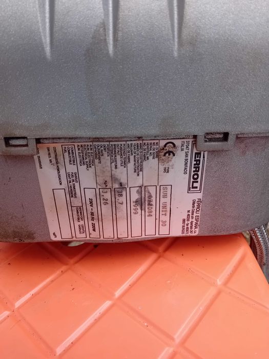 Vendo queimador a gasoleo para caldeira