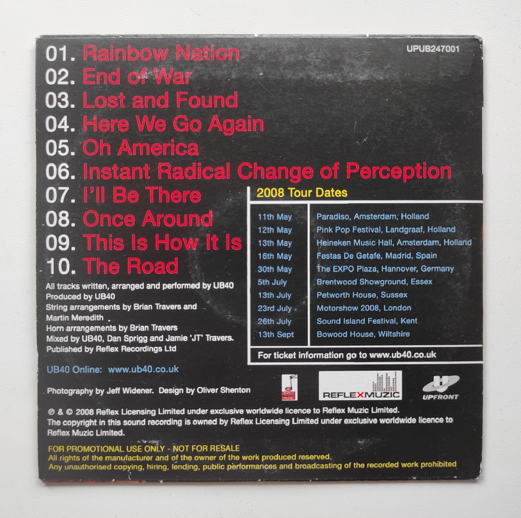 Фирменный CD UB40