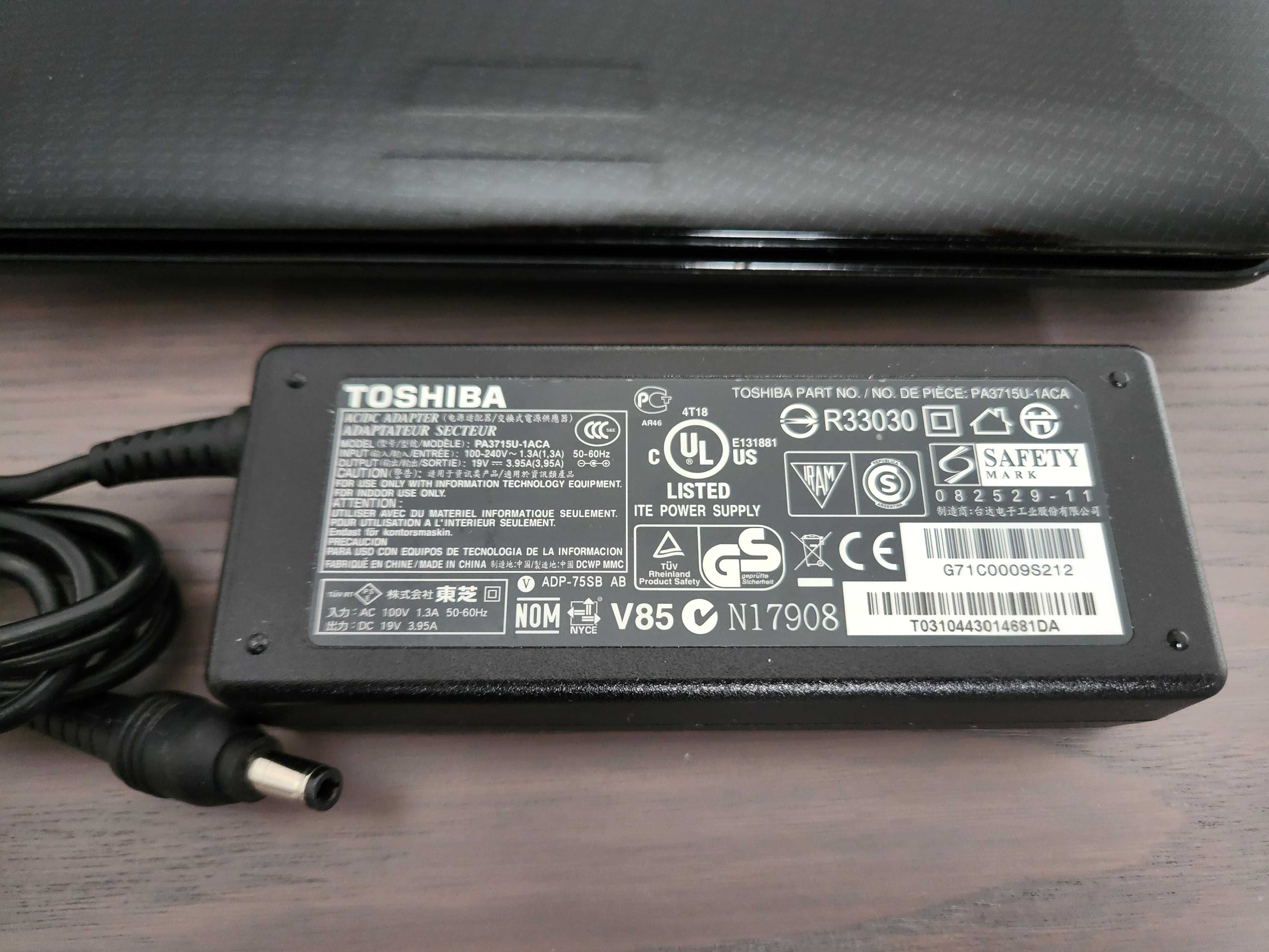 Laptop TOSHIBA Satellite L650-1NC (Intel Core i5, 4GB RAM, 160GB HDD)