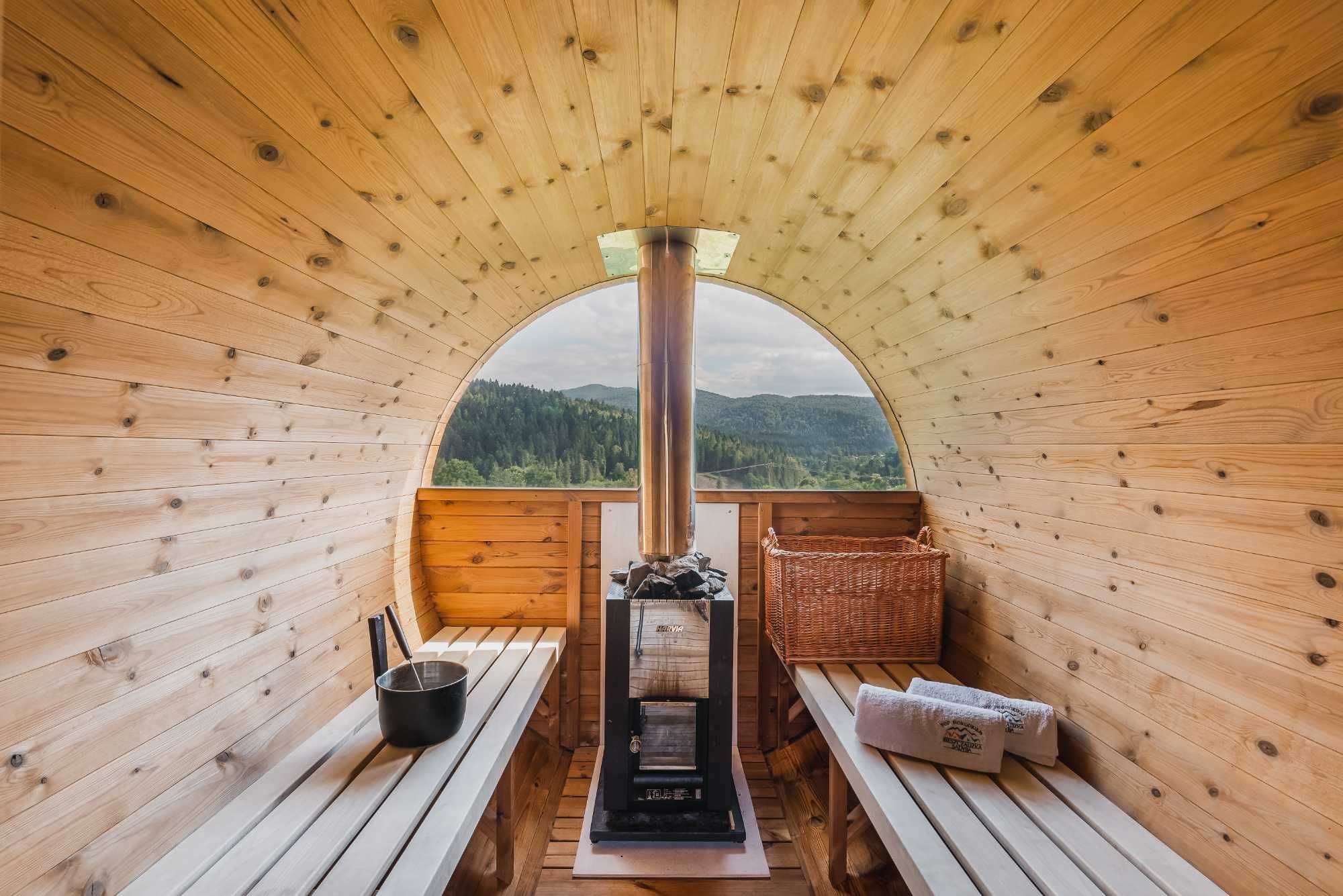 Bieszczady noclegi Pod Horodkiem Spa jacuzzi sauna apartamenty