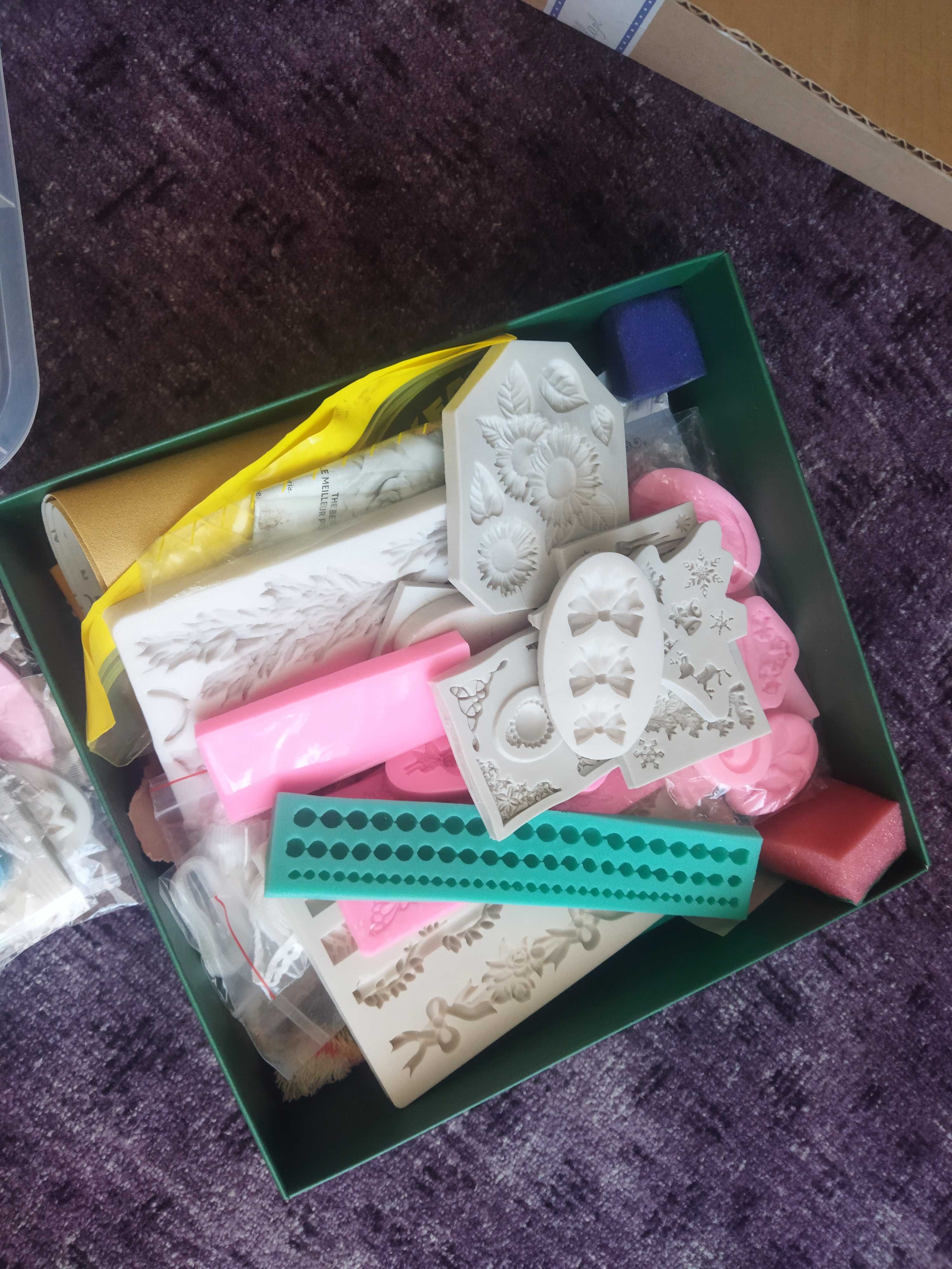 Duży zestaw materiałów do decoupage