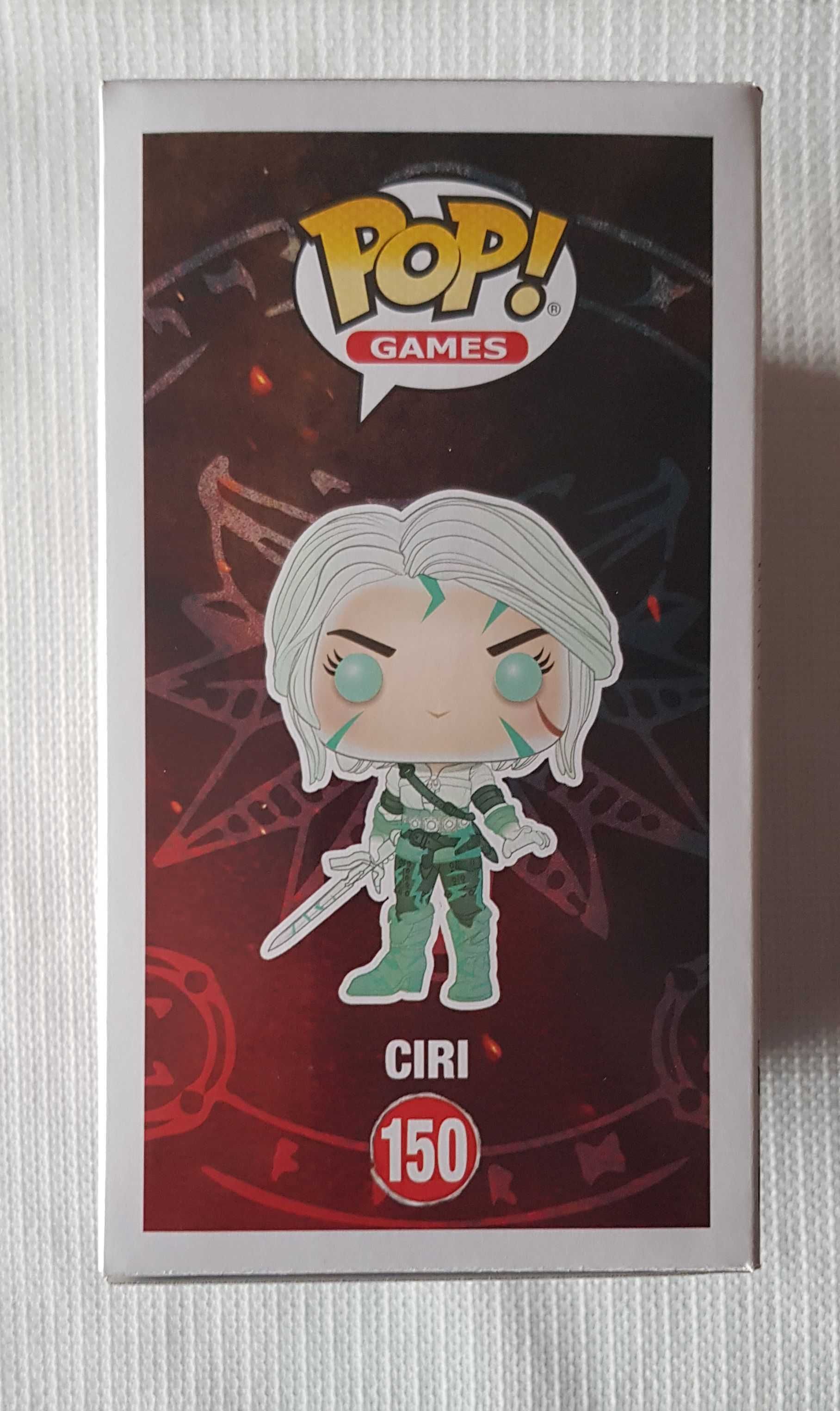 Funko Pop Ciri 150 E3 2019 GITD + hard case