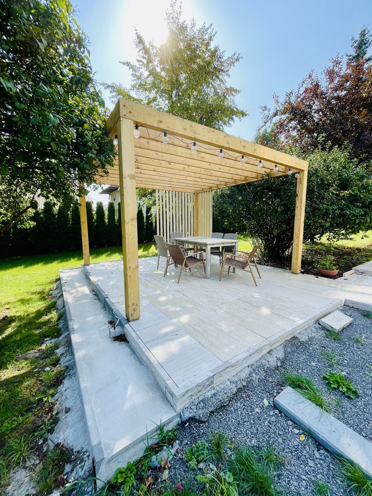 Pergola, altana ogrodowa 4x4 BSH
