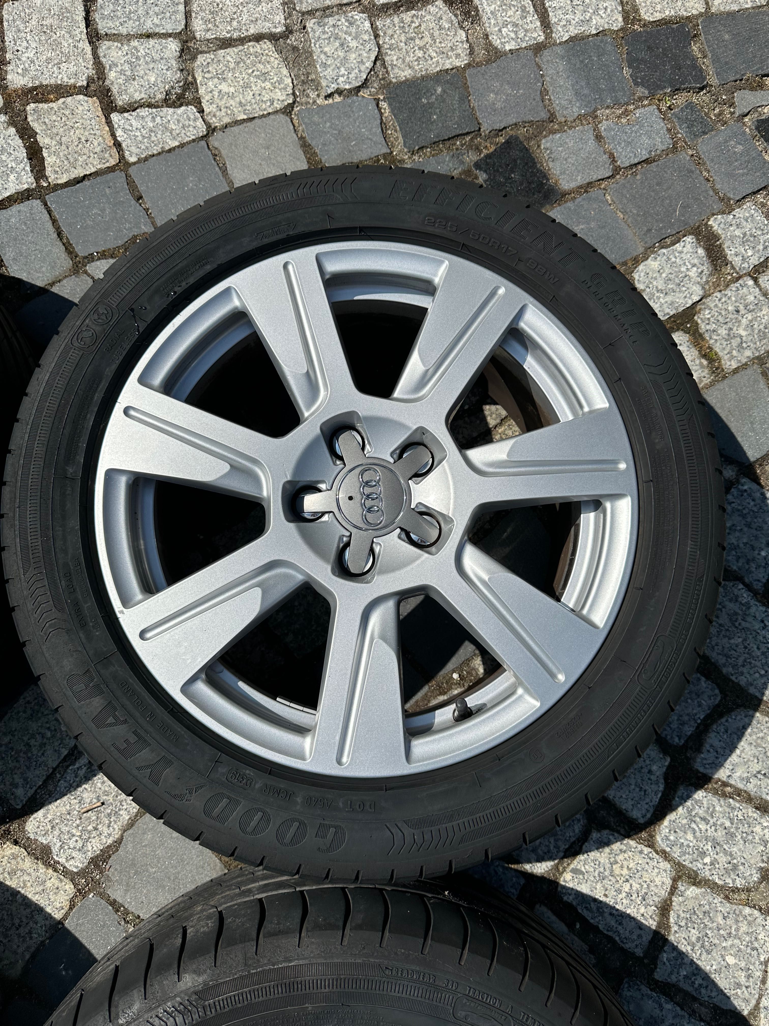 Oryginalne Koła alufelgi 17” Audi A4 Volkswagen Skoda 5x112