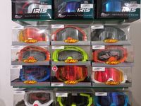 Oculos SHOT FMF 100% motocross enduro lente transparente ou espelhada