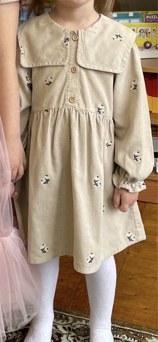 Вельветова сукня Zara 110 104