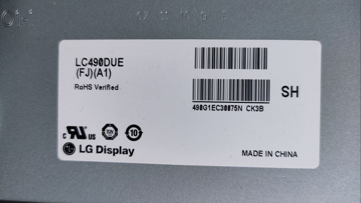 LG49LH590V Запчастини