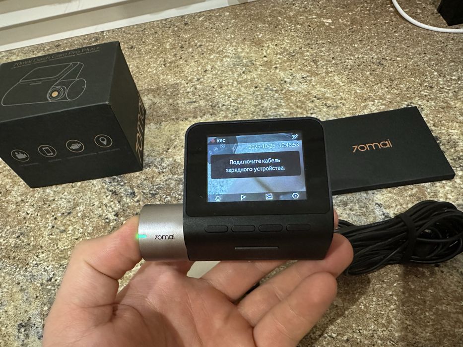 Відеореєстратор 70mai Dash Cam Pro Plus+ A500S vs нова акб