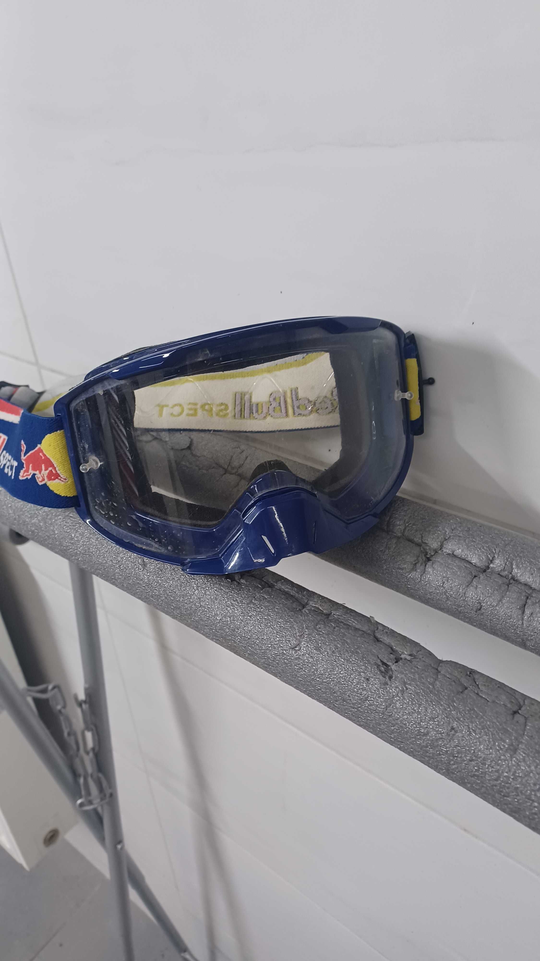 Kask Red Bull XXL+okulary