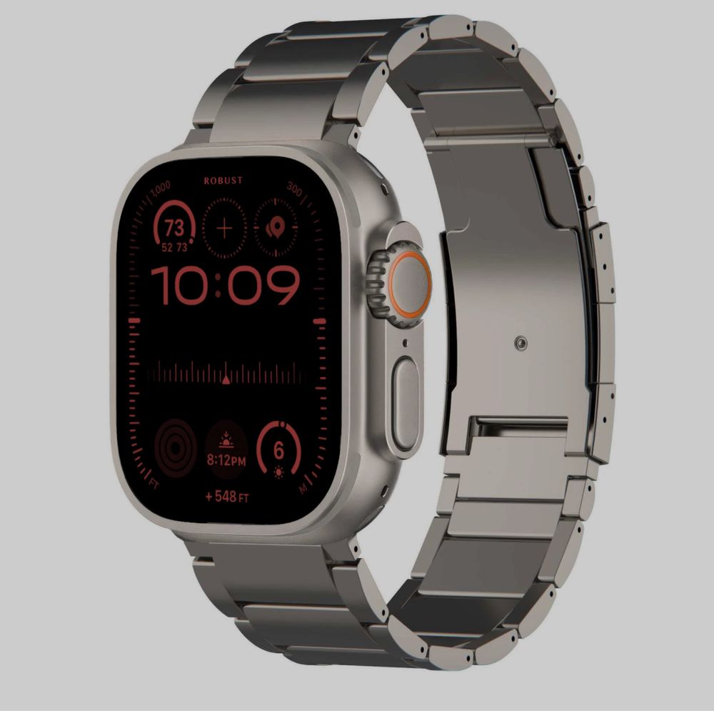 Bracelete Robust Titanium para Apple Watch Ultra e Ultra 2