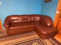 Sofa narożna skórzana 235x155