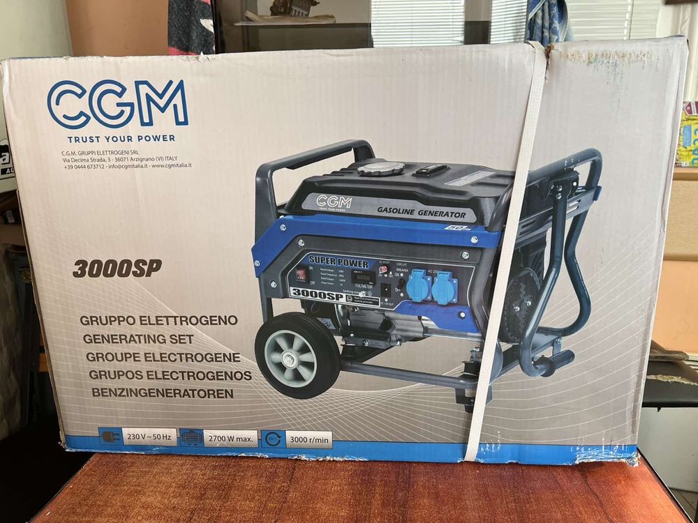 Бензиновий генератор CGM SUPERPOWER 3000SP Италия