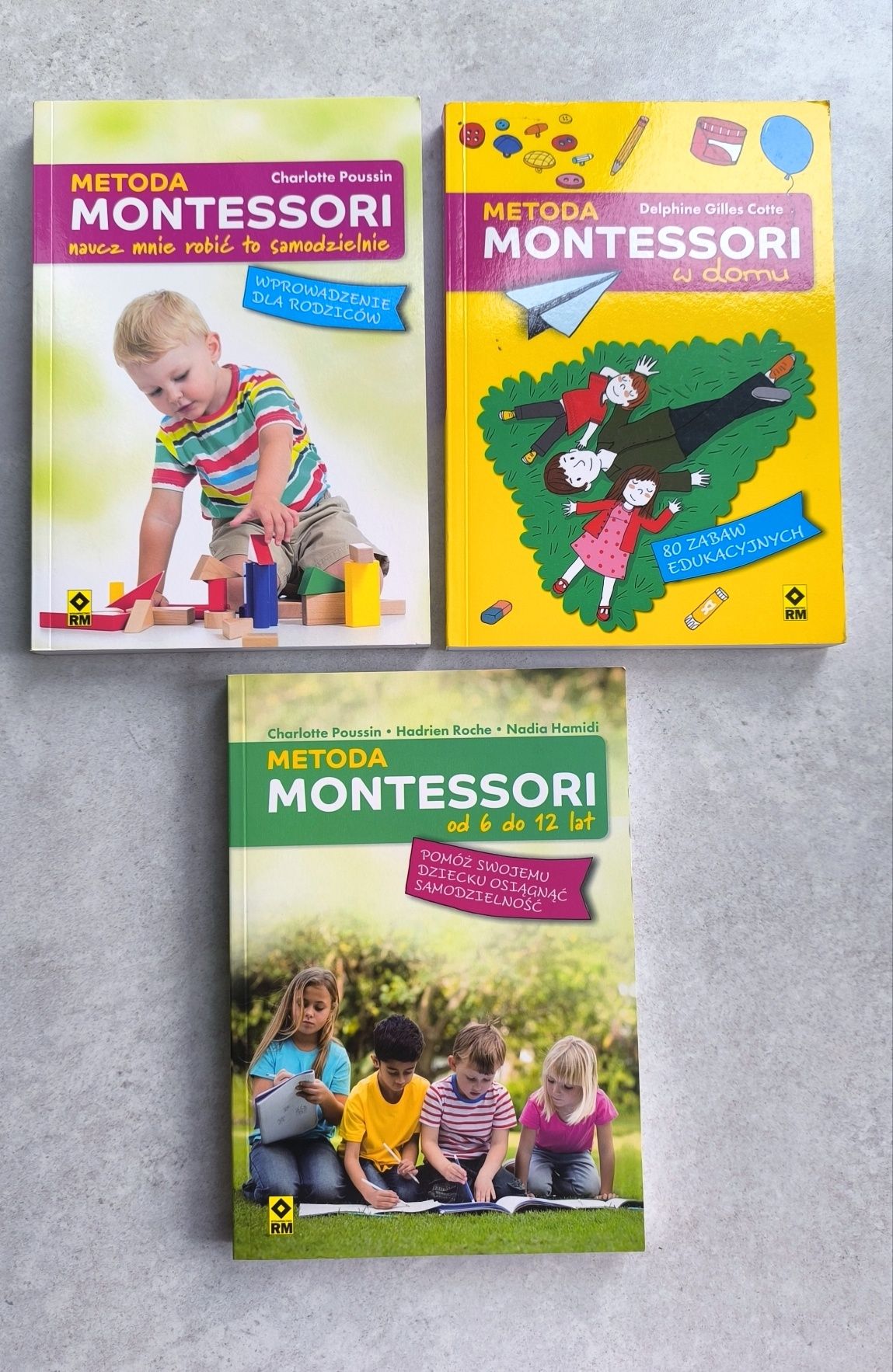 Metoda Montessori od 6 do 12 lat - Charlotte Poussin, Hadrien Roche