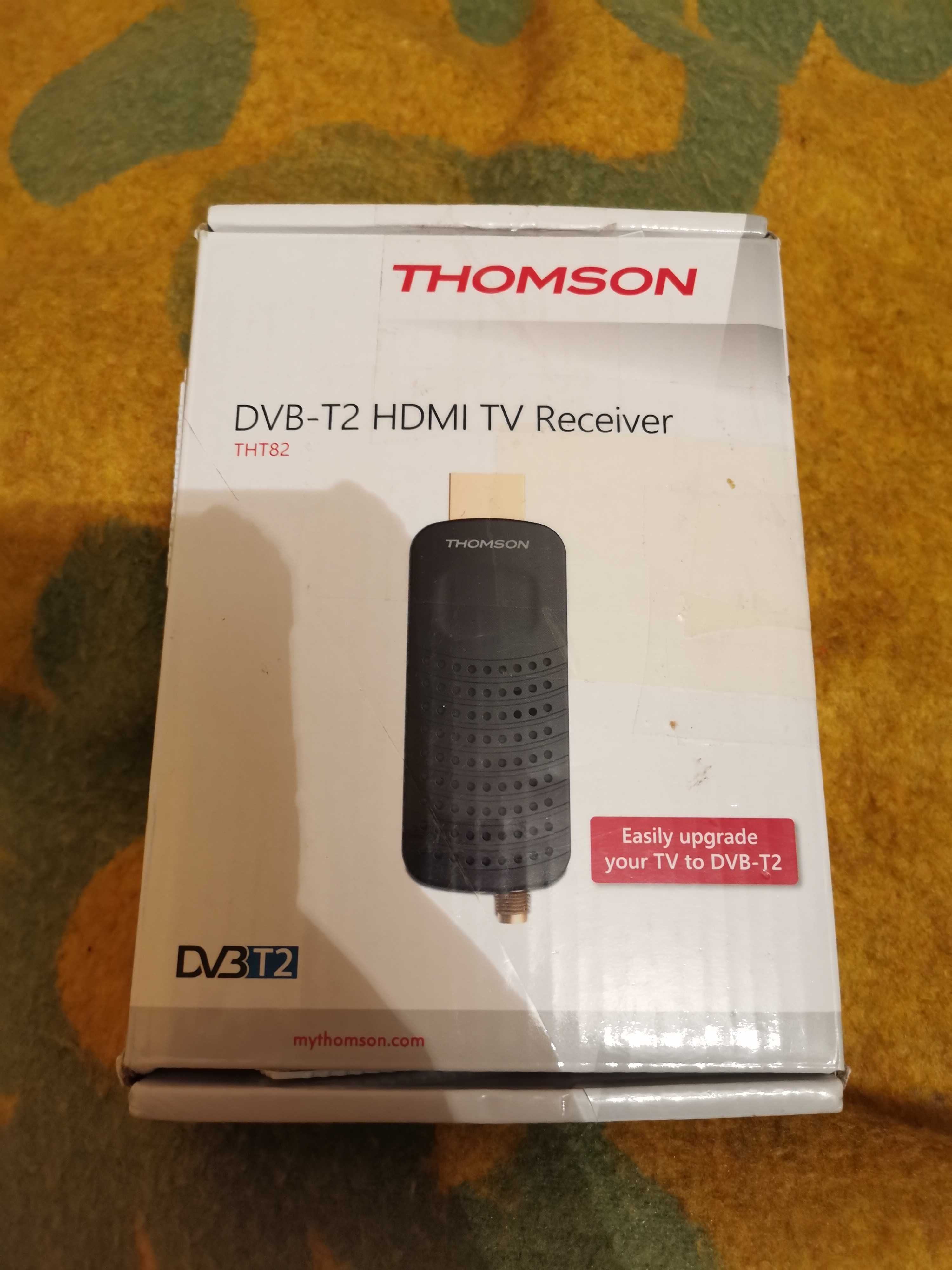 Thomson THT82 dekoder tuner z wyjściem HDMI w techn. DVB-T2 H.265 HEVC