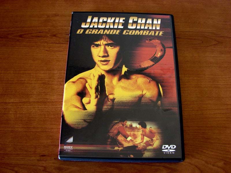 Filme em DVD de 1978 com Jackie Chan