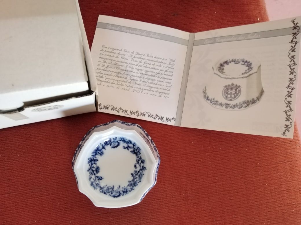 Saleiro de Porcelana Companhia das Índias