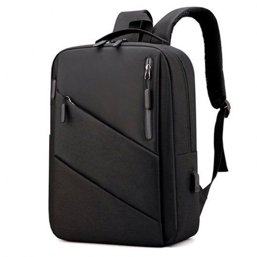Mochila preta Cool City para laptop 15"-16"
