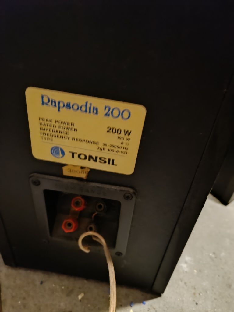 Sprzedam amplituner Technics i kolumny Tonsil 200 w.