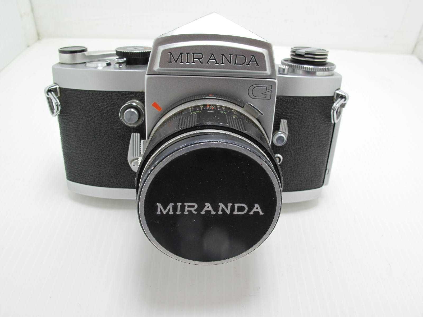 Miranda modelo G com Lente Auto Miranda 1:1.9 50mm