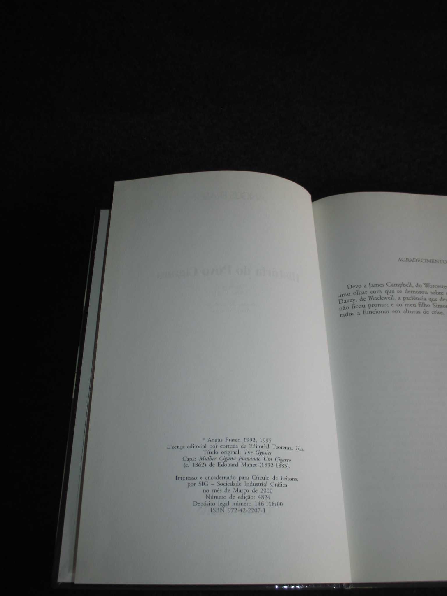 Livro História do Povo Cigano Angus Fraser