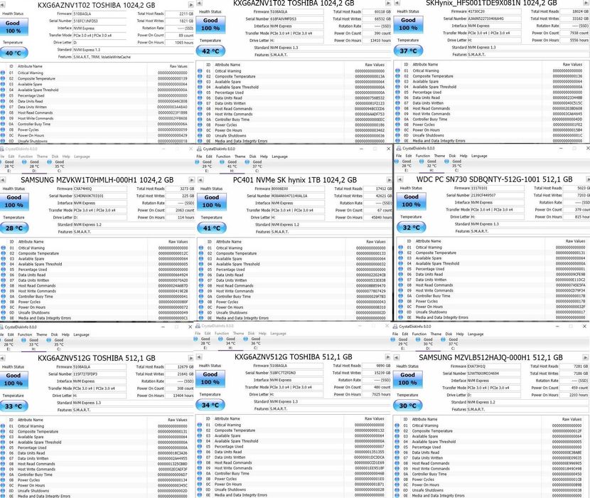 2.5 M.2 SSD диск 250GB 500GB 1TB Samsung EVO PRO WD Kioxia Crucial