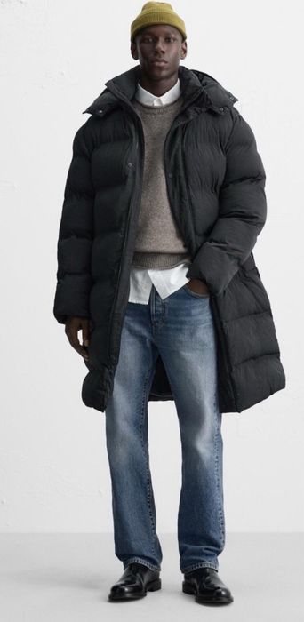 Зимова куртка парка пальто ZARA, L