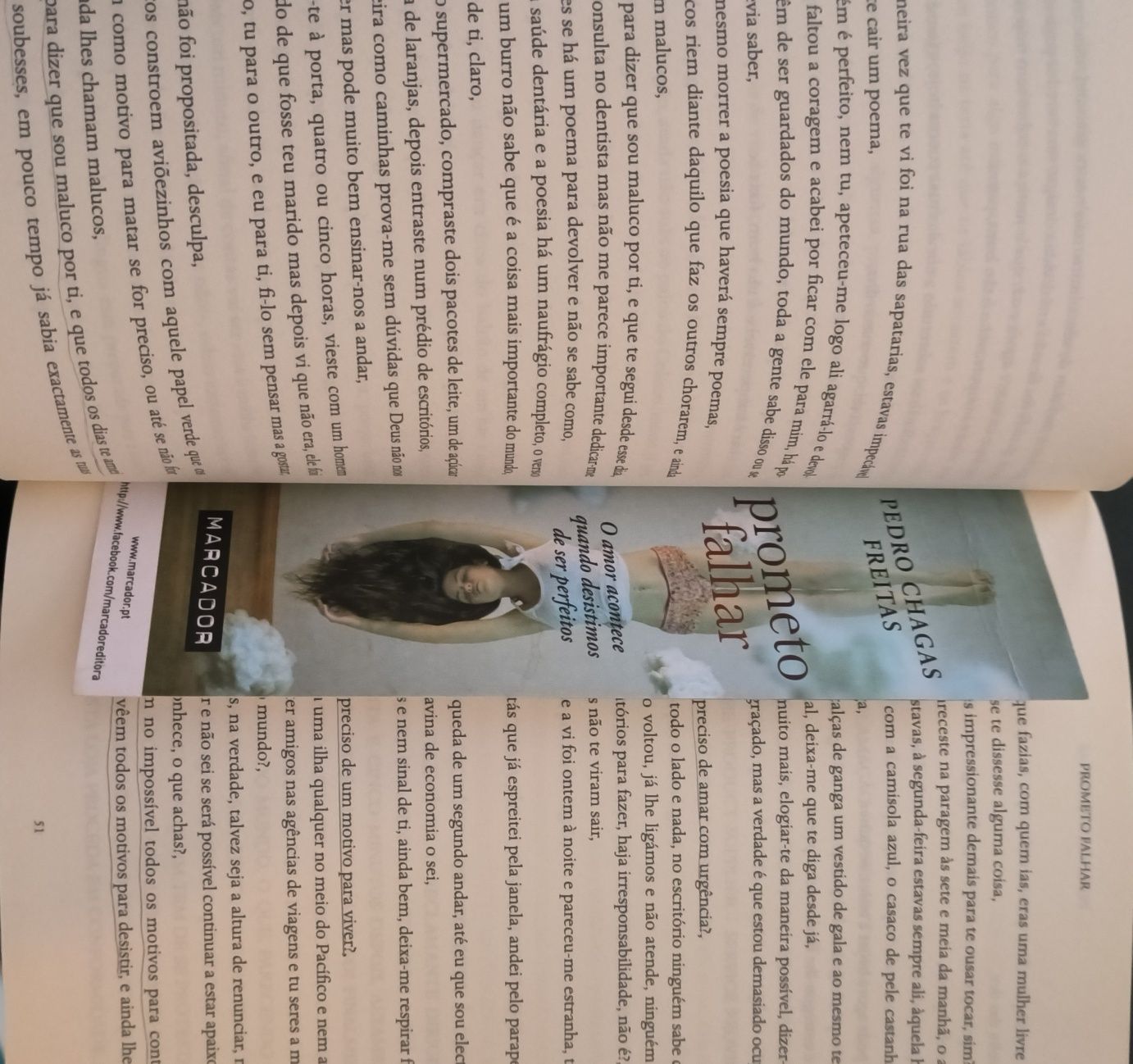 Livro Prometo falhar