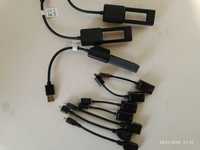 OTG кабель USB Micro USB Type C Type A для піключення флешки чи іншого