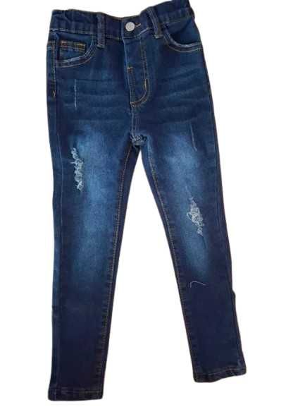 jeansy rurki dziewczęce 4lata (116)
