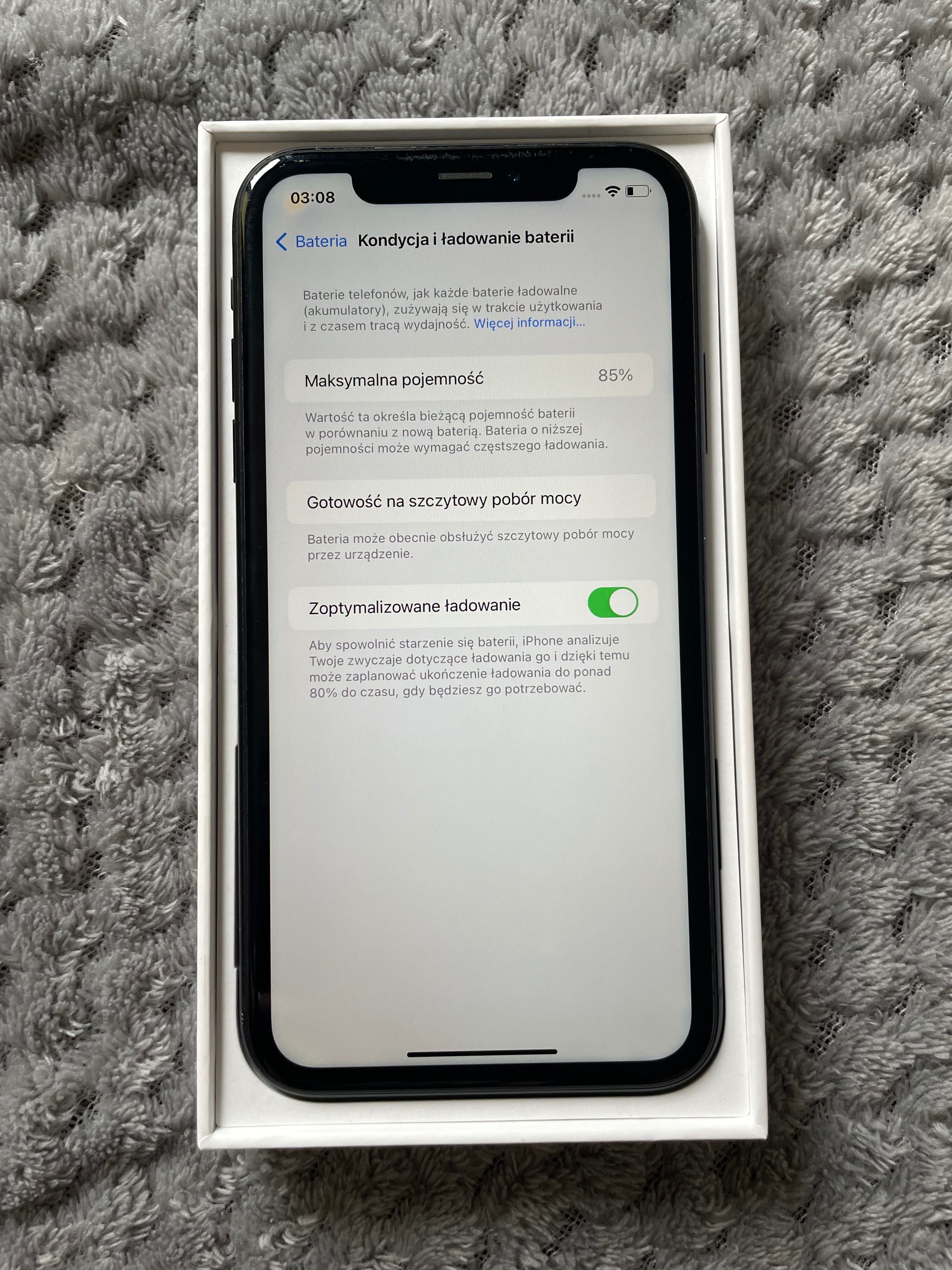 iPhone XR 64GB Czarny