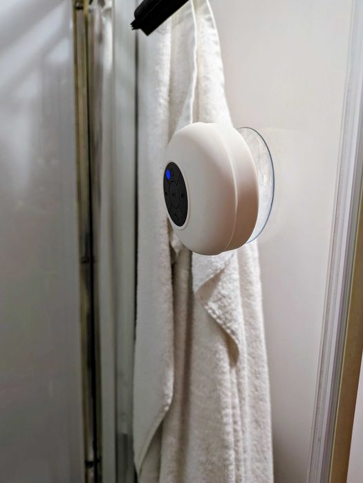 Coluna Bluetooth para Chuveiro com Ventosa