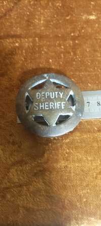 Klamra do paska  Sheriff deputy szeryf