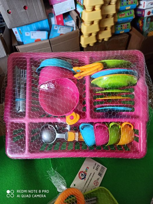 Набір посуду Technok Технок плита посудка дитяча іграшкова чашечки чай